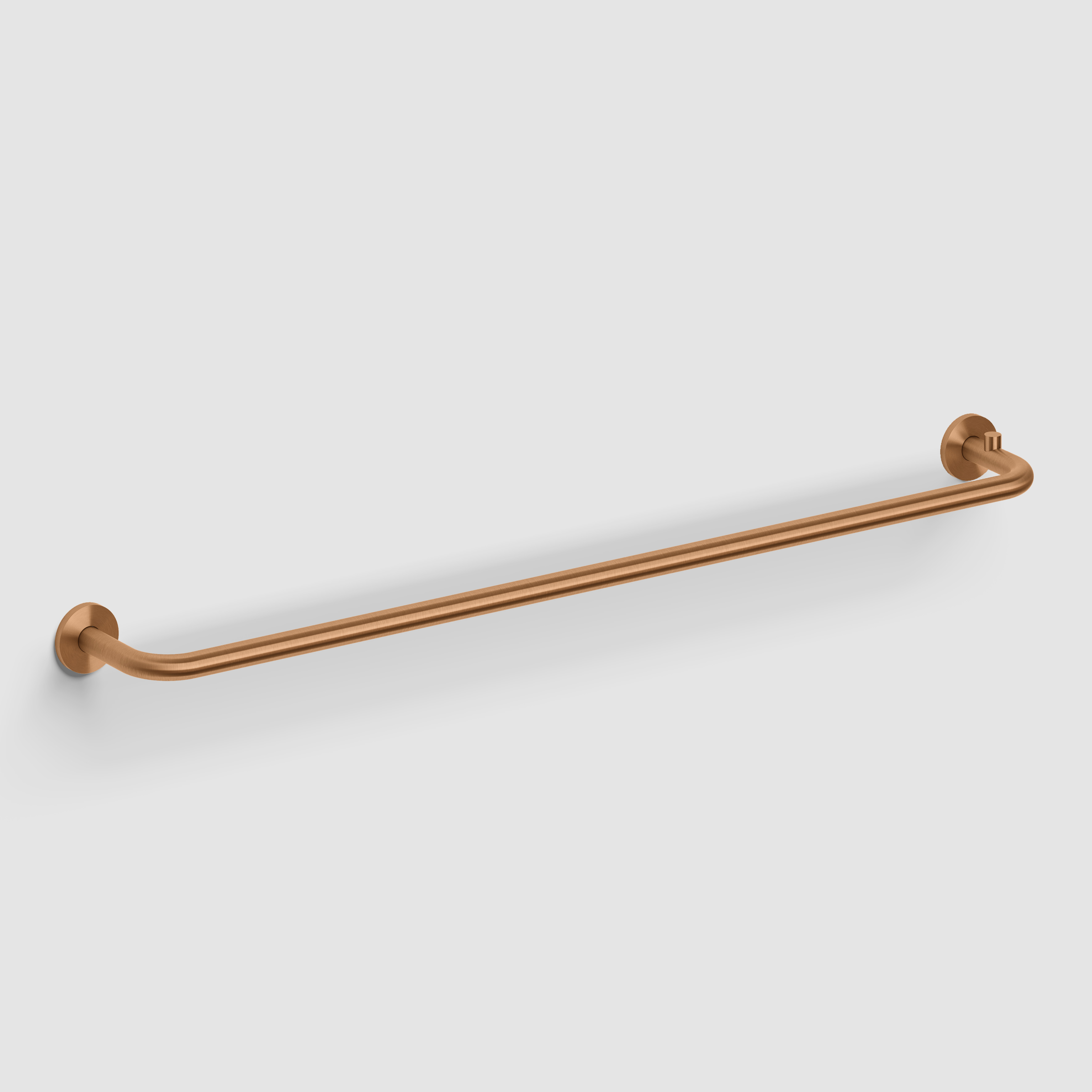 Clou Kaldur handdoekrek 65 cm, brons geborsteld PVD